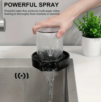 Glass pressure washer